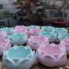 Cốc nến hoa sen, decor trang trí, đựng trang sức, đựng nến tealight, nến thơm, làm chậu hoa, làm gạt tàn thuốc.