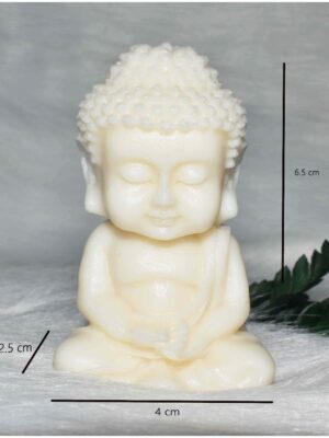 Bộ 2 tượng Phật sáp thơm, trang trí bàn thờ, nhà cửa (tượng Phật tỏa hương thơm)