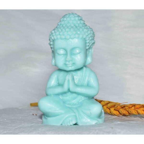 Bộ 2 tượng Phật sáp thơm, trang trí bàn thờ, nhà cửa (tượng Phật tỏa hương thơm)