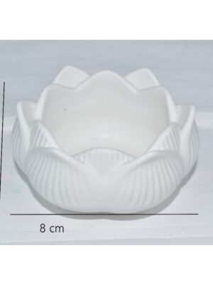 Cốc nến hoa sen, decor trang trí, đựng trang sức, đựng nến tealight, nến thơm, làm chậu hoa, làm gạt tàn thuốc.