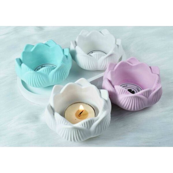 Cốc nến hoa sen, decor trang trí, đựng trang sức, đựng nến tealight, nến thơm, làm chậu hoa, làm gạt tàn thuốc.
