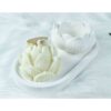 Cốc nến hoa sen, decor trang trí, đựng trang sức, đựng nến tealight, nến thơm, làm chậu hoa, làm gạt tàn thuốc.