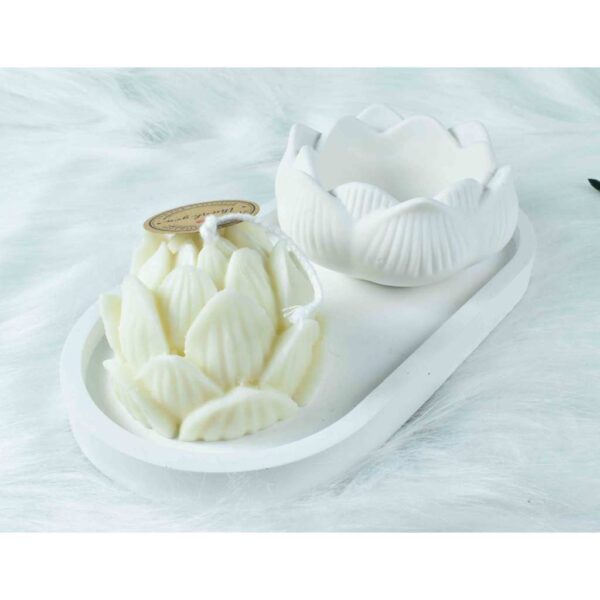 Cốc nến hoa sen, decor trang trí, đựng trang sức, đựng nến tealight, nến thơm, làm chậu hoa, làm gạt tàn thuốc.