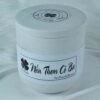 Hủ thạch cao có nắp đa dụng, dùng decor,  đựng trang sức, viết, dụng cụ trang điểm, tâm bông, bông tẩy trang...