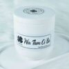 Hủ thạch cao có nắp đa dụng, dùng decor,  đựng trang sức, viết, dụng cụ trang điểm, tâm bông, bông tẩy trang...