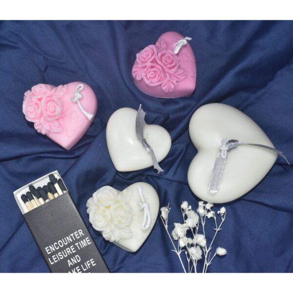 Nến Thơm quà tặng Trái Tim - an toàn - Quà tặng valentine, thay lời bạn muốn nói.