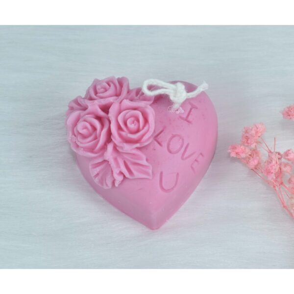 Nến Thơm quà tặng Trái Tim - an toàn - Quà tặng valentine, thay lời bạn muốn nói.