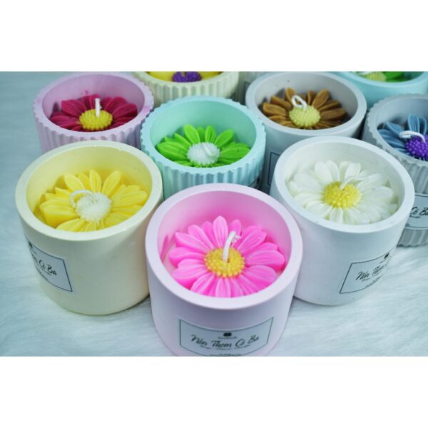 Nến thơm handmade, hủ thạch cao trơn có nắp 150gr, an toàn, thư giãn,  chill, giảm căng thẳng (nhiều mùi)