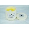 Nến thơm handmade, hủ thạch cao trơn có nắp 150gr, an toàn, thư giãn,  chill, giảm căng thẳng (nhiều mùi)