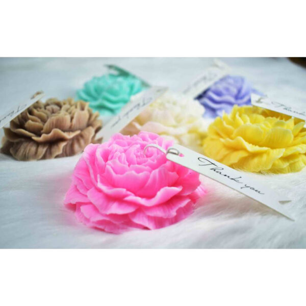 Nến thơm hoa mẫu đơn dùng decor chụp ảnh, thư giãn, trang trí nhà cửa, làm quà tặng..