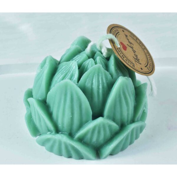 Nến thơm phòng handmade hình búp sen, dùng trang trí bàn thờ, cúng phật, decor chụp hình, làm quà tặng.