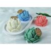 Nến thơm phòng handmade hình búp sen, dùng trang trí bàn thờ, cúng phật, decor chụp hình, làm quà tặng.