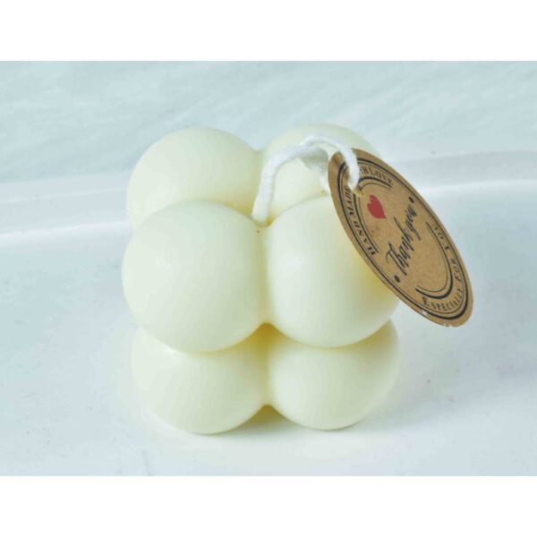 Nến thơm phòng handmade, hình khối rubik trái tim,  dùng trang trí, decor chụp ảnh, thư giãn (mùi ngẫn nhiên)