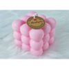 Nến thơm phòng handmade, hình khối rubik trái tim,  dùng trang trí, decor chụp ảnh, thư giãn (mùi ngẫn nhiên)
