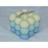 Nến thơm phòng handmade, hình khối rubik trái tim,  dùng trang trí, decor chụp ảnh, thư giãn (mùi ngẫn nhiên)