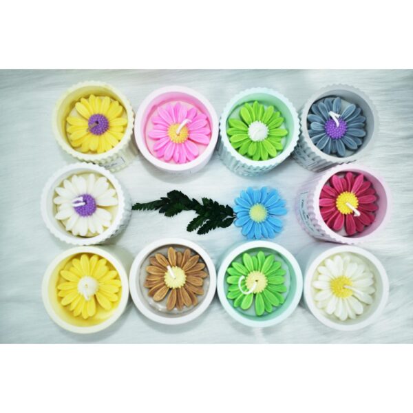 Nến thơm tinh dầu handmade, hủ thạch cao sọc 150g có nắp, không khói, decor, giúp thư giãn, quà tặng (nhiều mùi)
