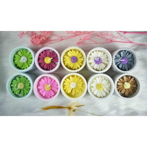 Nến thơm tinh dầu handmade, hủ thạch cao sọc 150g có nắp, không khói, decor, giúp thư giãn, quà tặng (nhiều mùi)