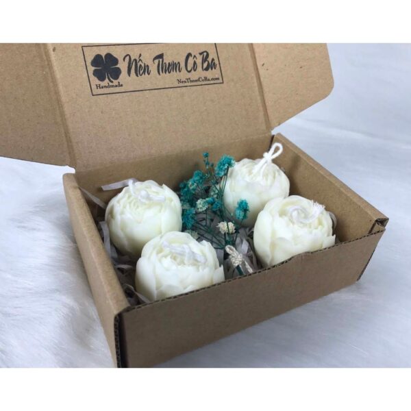 Set quà tặng nến thơm - Qùa tặng dịp đặc biệt, món quà tinh tế dành cho người thương, bạn bè. (mùi ngẫu nhiên)